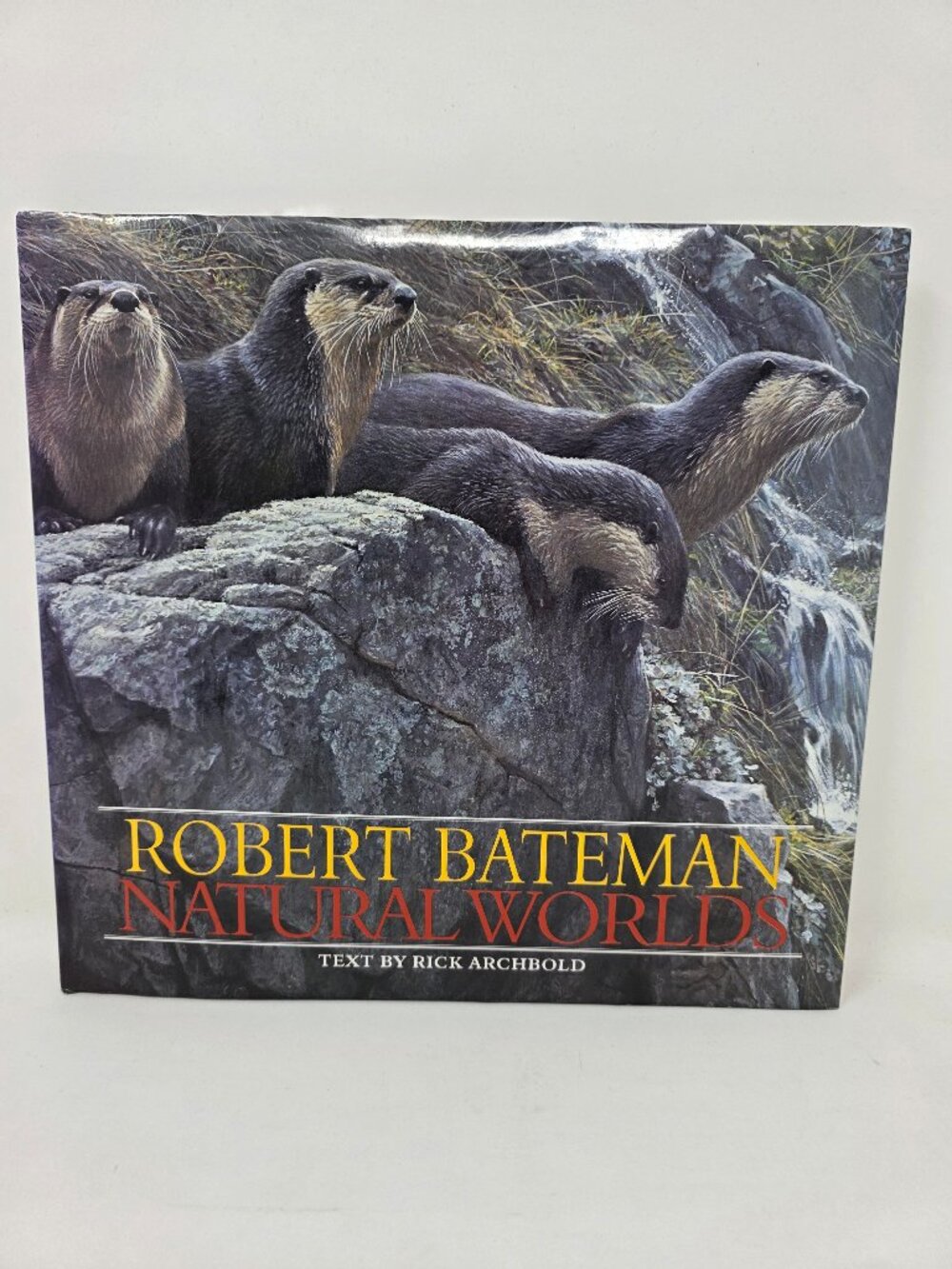 Robert Bateman Natural Worlds Giant Hardcover Book (30.5cmx28.5cm) Book